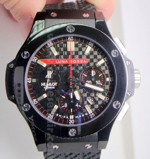 Hublot Luna Rossa Replica Big Bang All Black Man's Watch